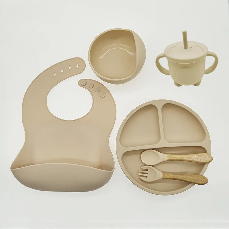 Baby mealset™/ Ensemble alimentation en silicone pour bébé